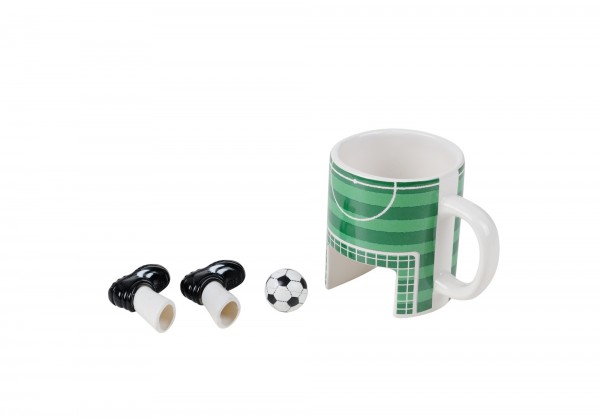 Kaffeebecher Fußball