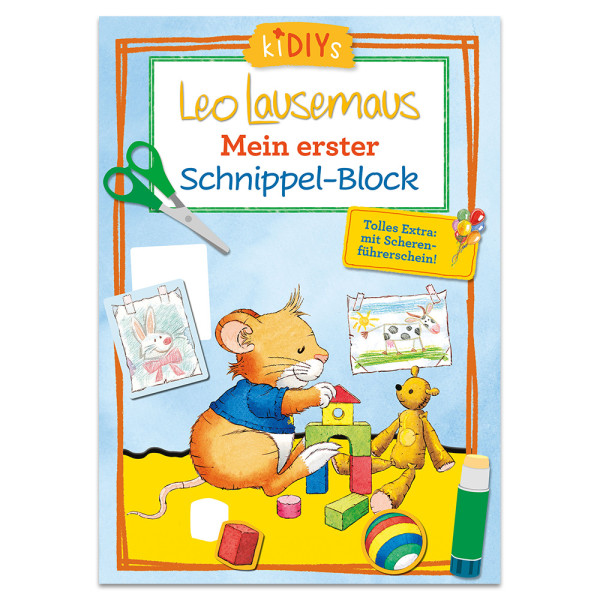 Leo Lausemaus Mein erster Schnippel-Block